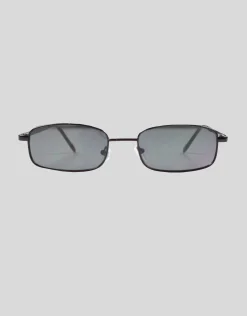 Ari Sunglasses in Silver/black