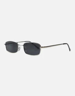 Ari Sunglasses in Silver/black