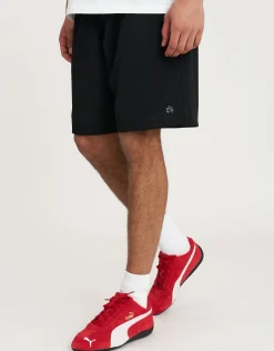 Atelier Sport Mesh Short in Black
