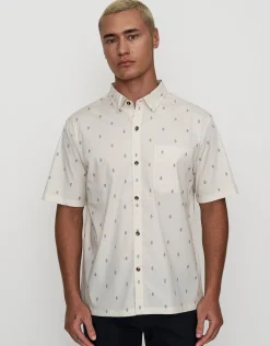Azura Short Sleeve Shirt in Ecru