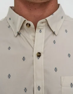 Azura Short Sleeve Shirt in Light Blue