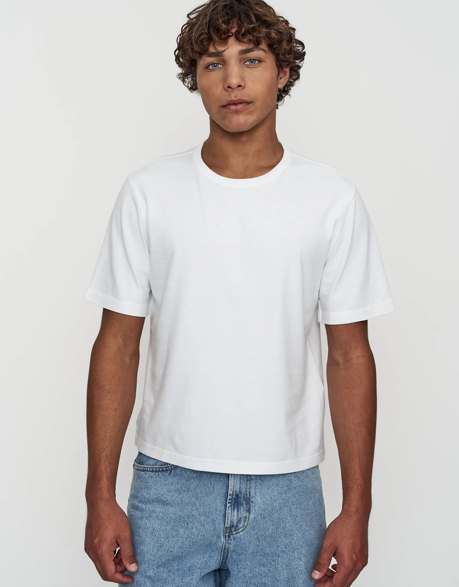 Baby Fit T Shirt in Washed Black