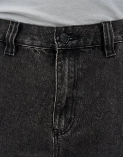 Baggy Fit Denim Cargo Jeans in Vigor Blue