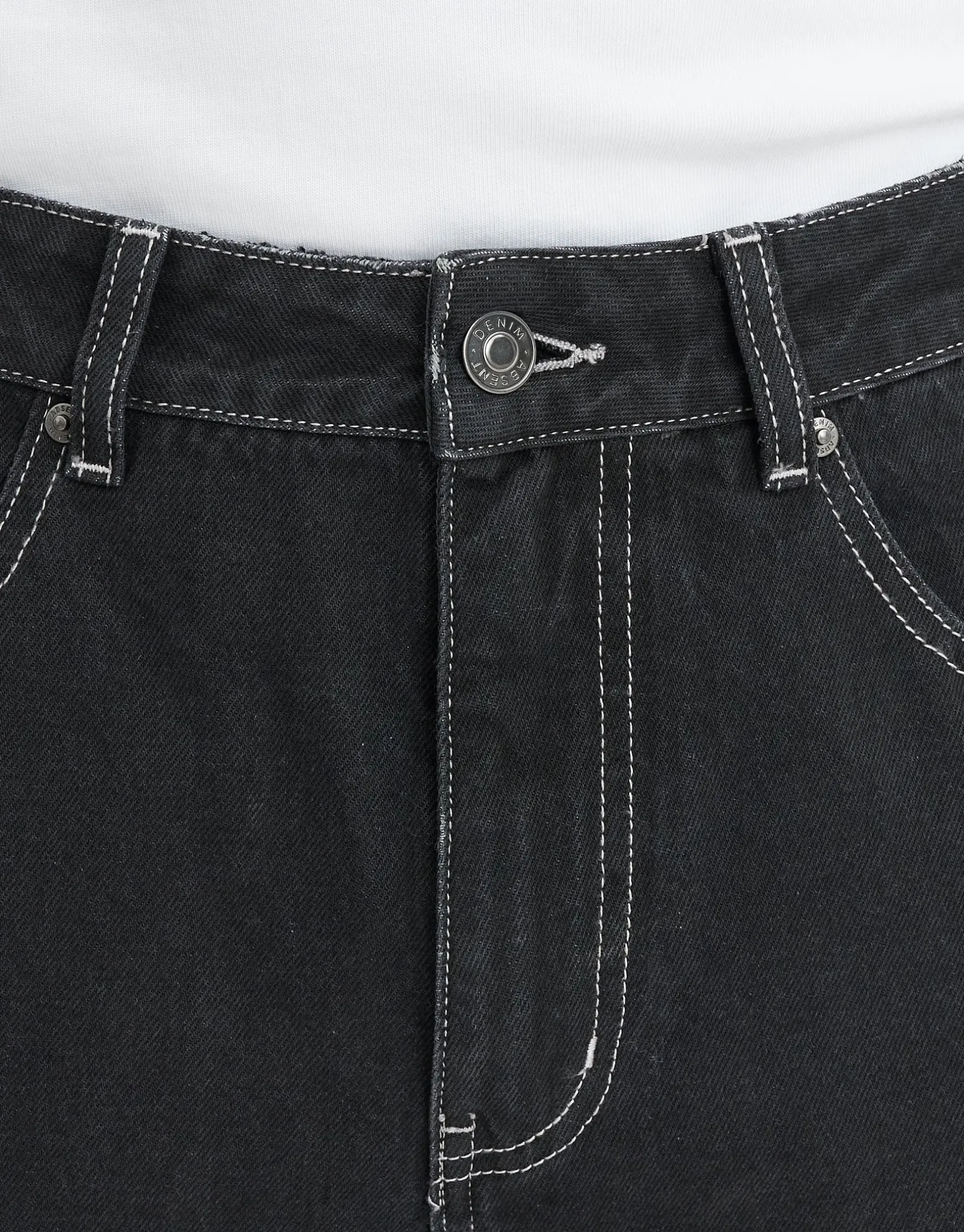 Baggy Fit Jeans in Blanch Blue