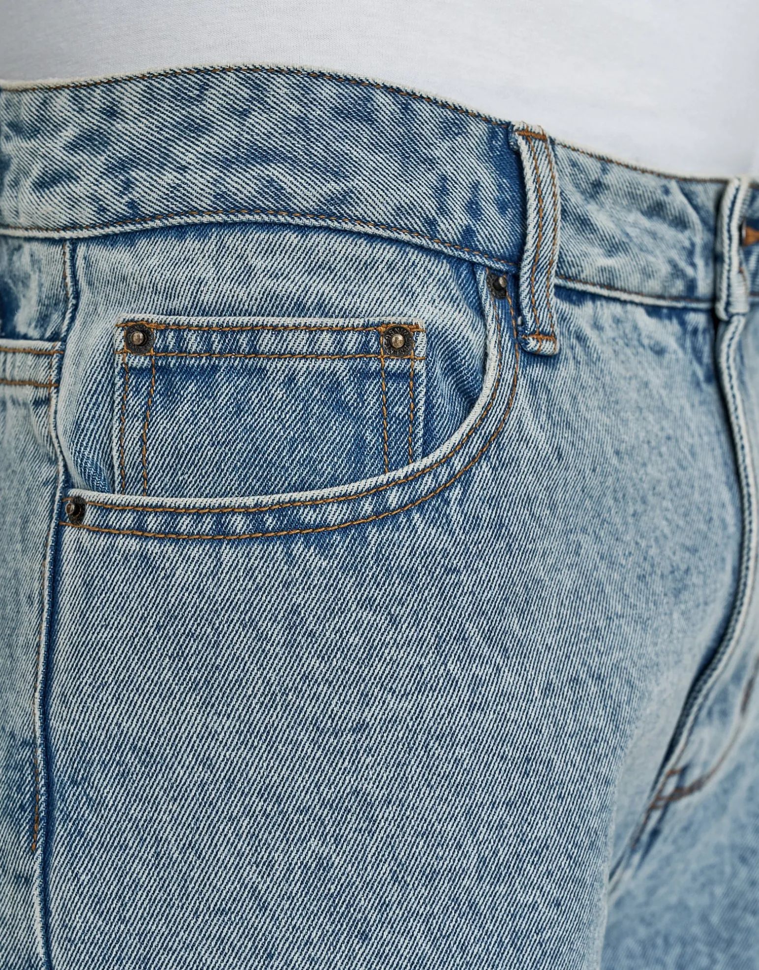 Baggy Fit Jeans in Blue