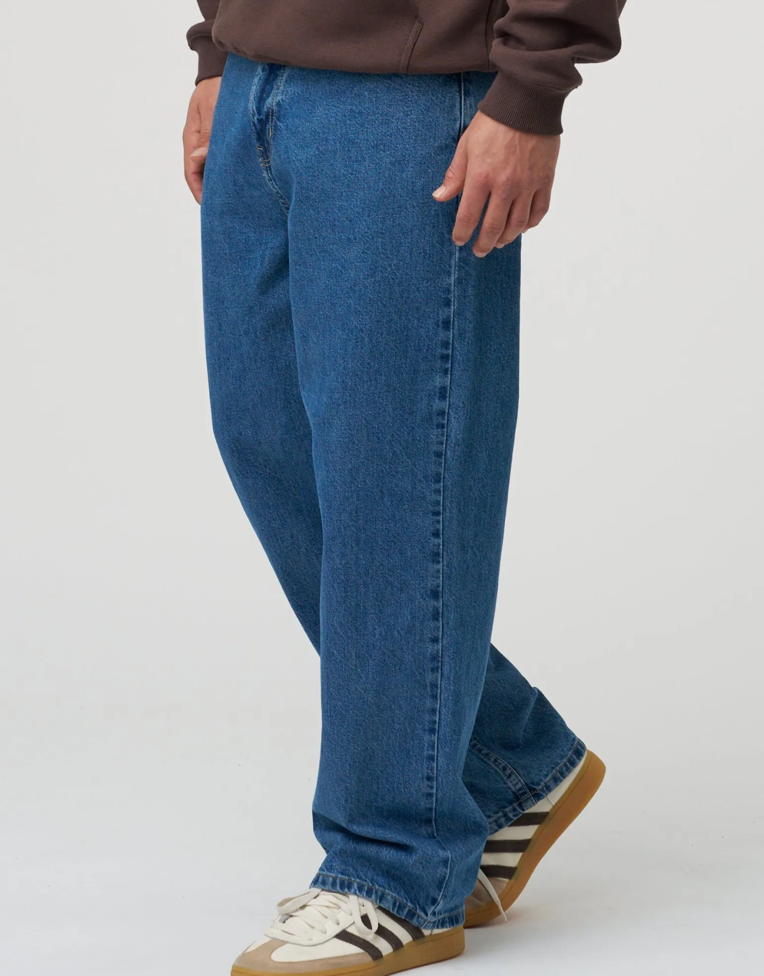 Baggy Fit Jeans in Desert Stone