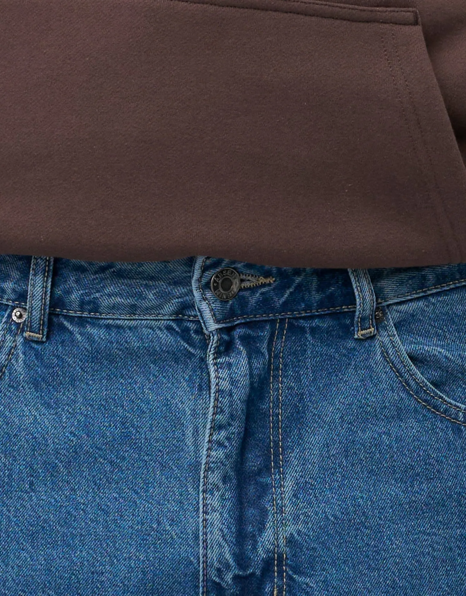 Baggy Fit Jeans in Desert Stone