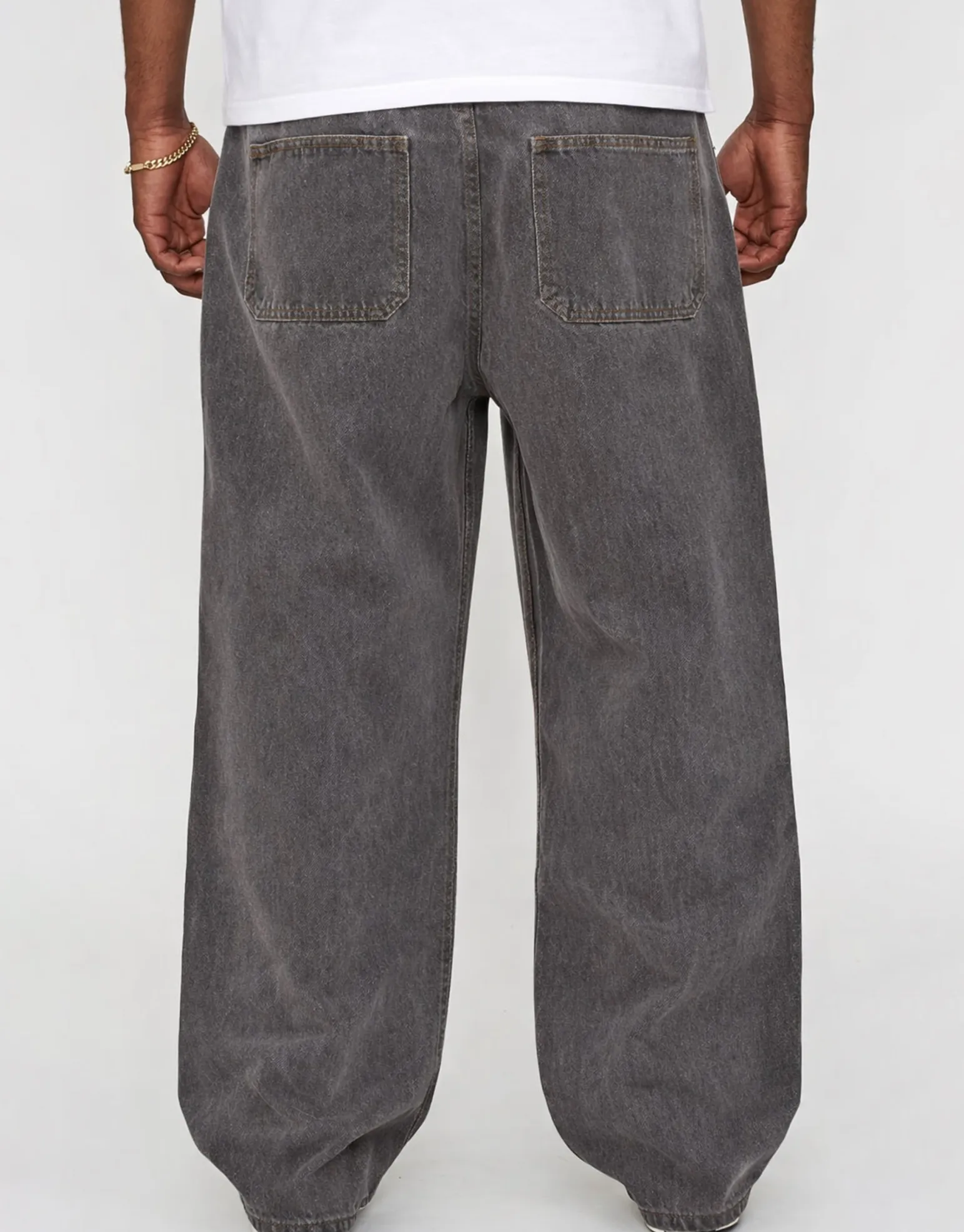 Baggy Fit Jeans in Desert Stone