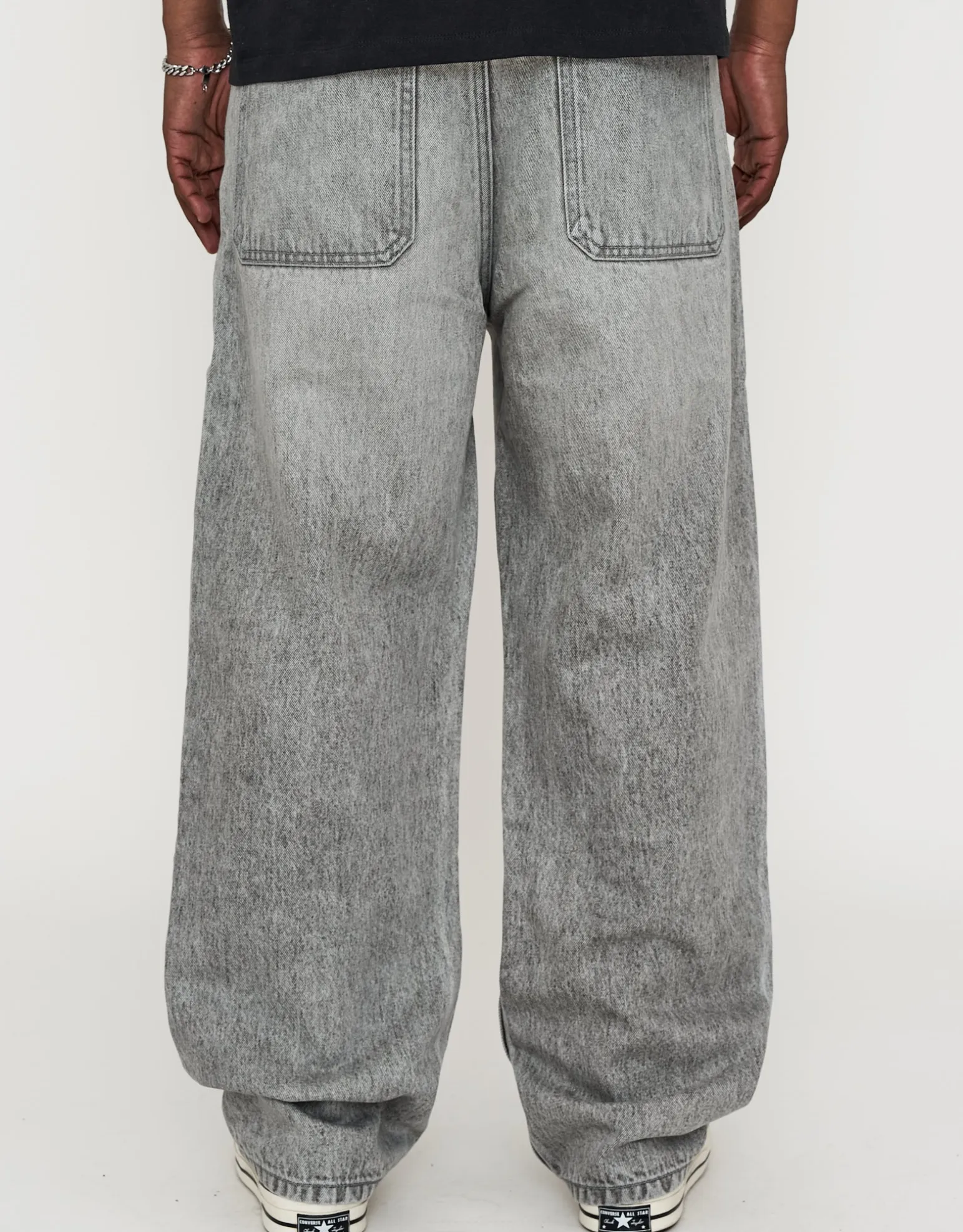 Baggy Fit Jeans in Desert Stone