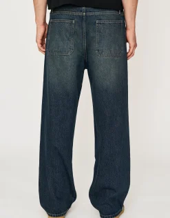Baggy Fit Jeans in Faded Brown