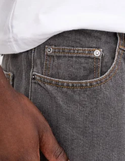 Baggy Fit Jeans in Faded Brown