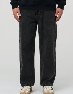Baggy Fit Jeans in Faded Brown