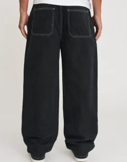 Baggy Fit Jeans in Faded Brown