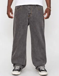 Baggy Fit Jeans in Jet Black