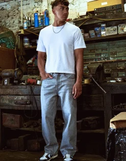 Baggy Fit Jeans in Jet Black