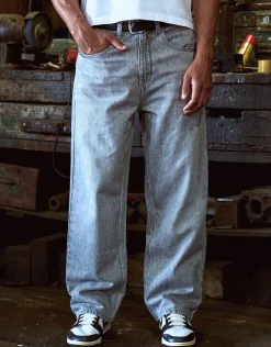 Baggy Fit Jeans in Jet Black