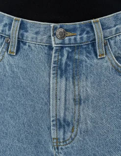 Baggy Fit Jorts in Diesel Washed