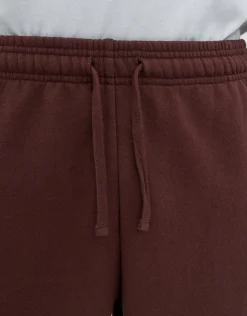 Baggy Leisure Club Cuffed Track Pants in Black