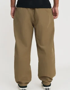 Baggy Pleated Pants in Khaki