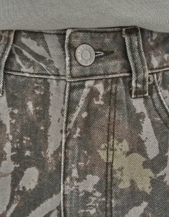 Baggy Vintage Foliage Camo Pants in Camo