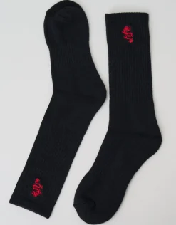 8 Ball Sport Socks in White