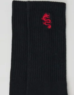 8 Ball Sport Socks in White