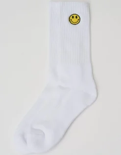 8 Ball Sport Socks in White