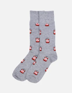 BBQ Dress Socks in Black