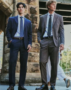 Bexley Slim Fit Suit Jacket in Chocolate