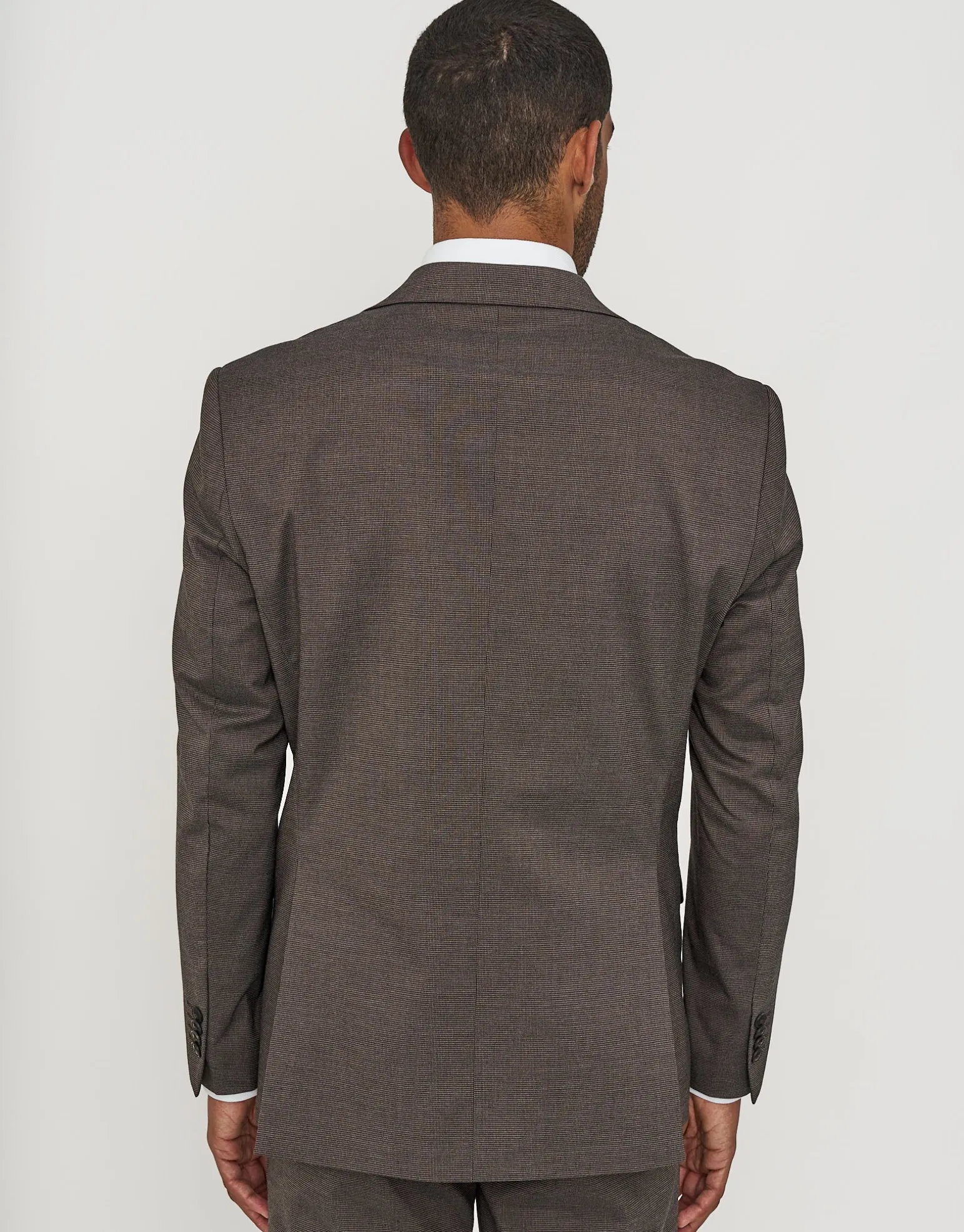 Bexley Slim Fit Suit Jacket in Chocolate