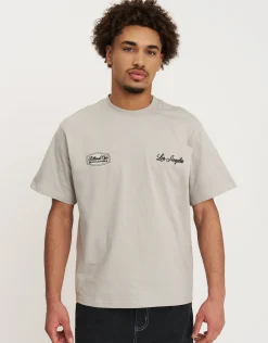 Billiards Club Relaxed Fit T Shirt in Moon