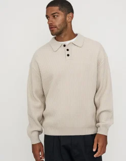 Button Up Knit in Black