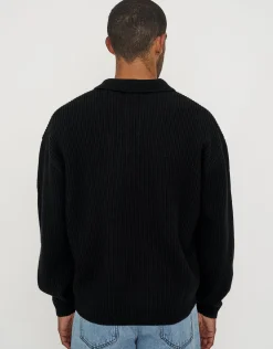 Button Up Knit in Bone