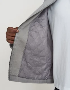 Canvas Work Jacket in Grey
