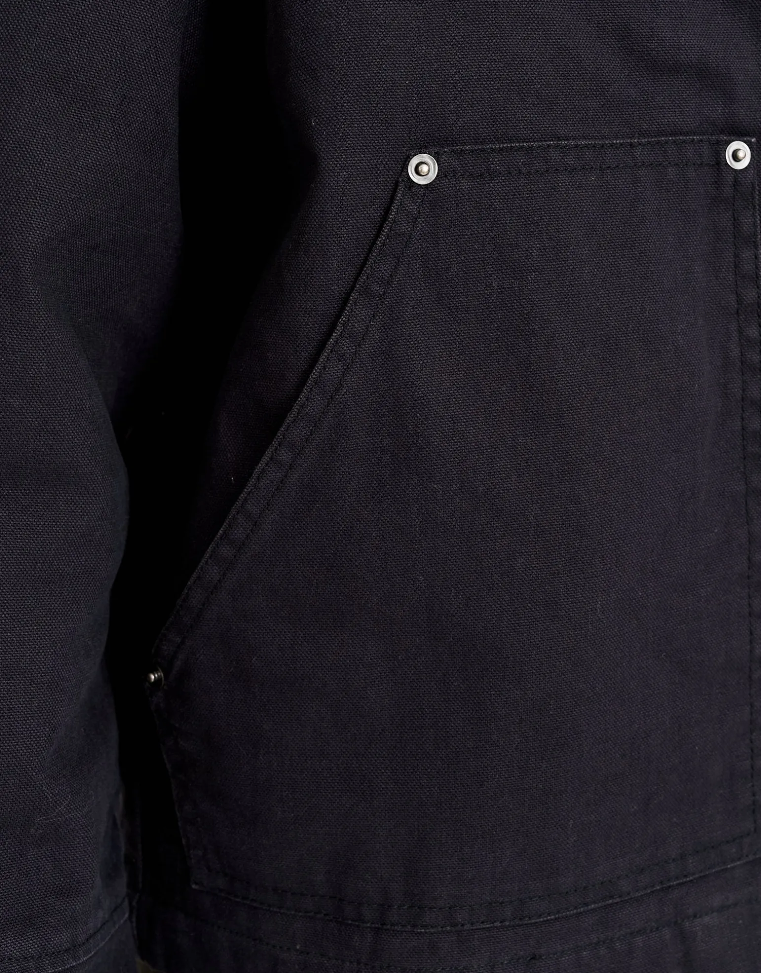 Canvas Work Jacket in Grey