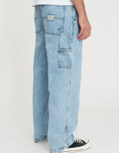 Carpenter Baggy Fit Jeans in Blue Fade