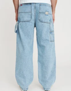 Carpenter Baggy Fit Jeans in Washed Black