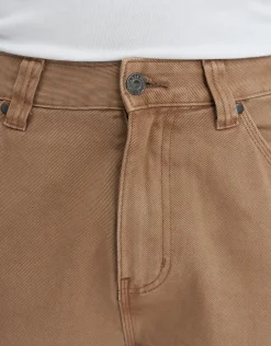Carpenter Cargo Baggy Fit Pants in Brown