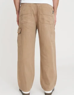 Carpenter Cargo Baggy Fit Pants in Brown