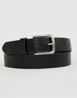 Charlie PU Leather Belt in Rust