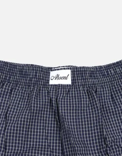 Check Boxers in Green