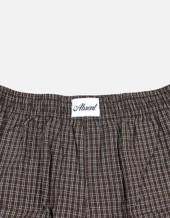 Check Boxers in Green