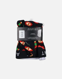 Chillies Pattern Boxers in Black