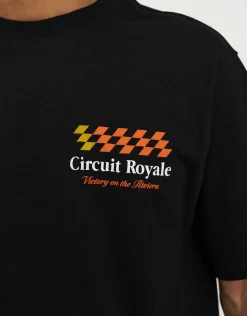 Circuit Royale Tee in Black