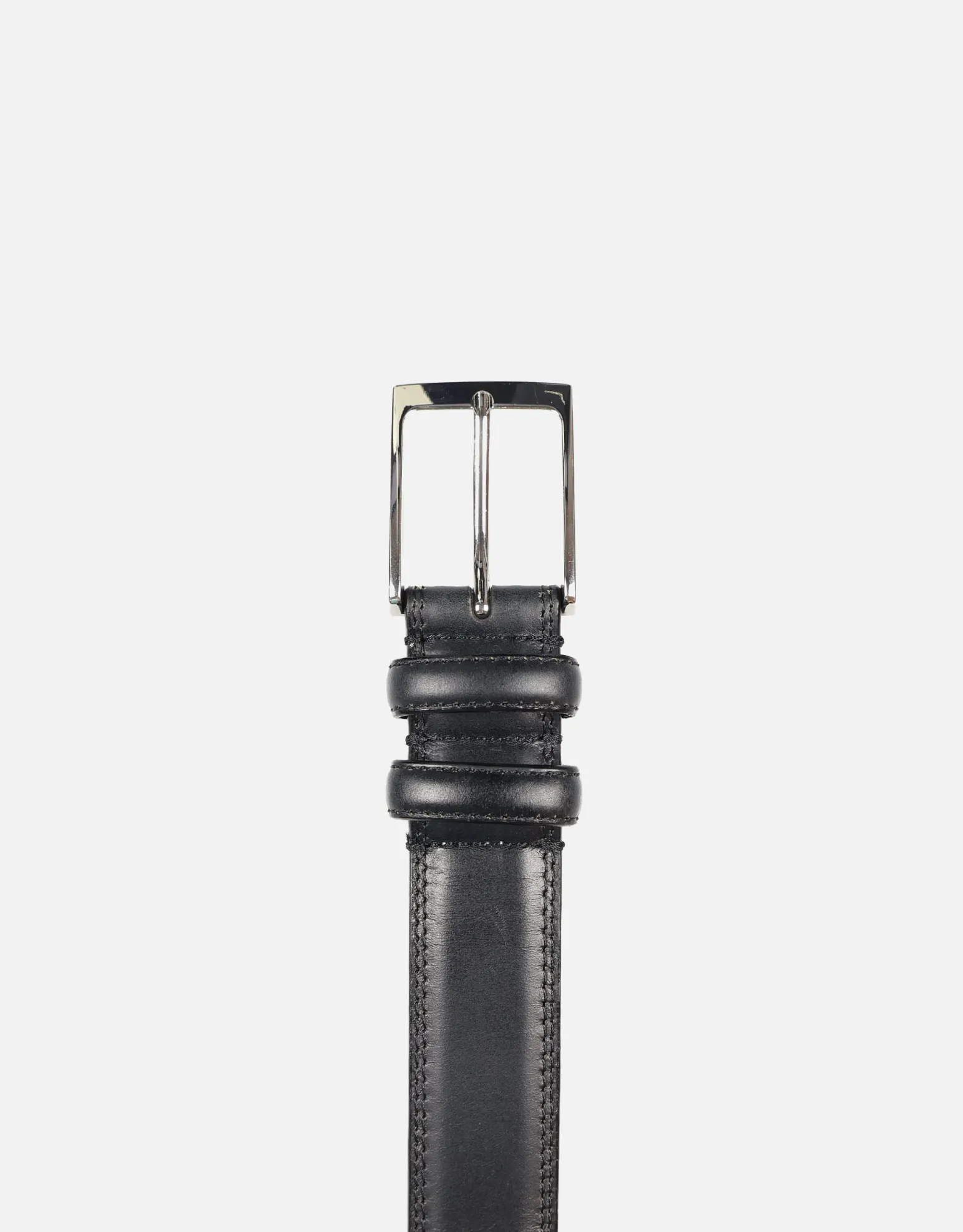 Classic Leather Belt in Black