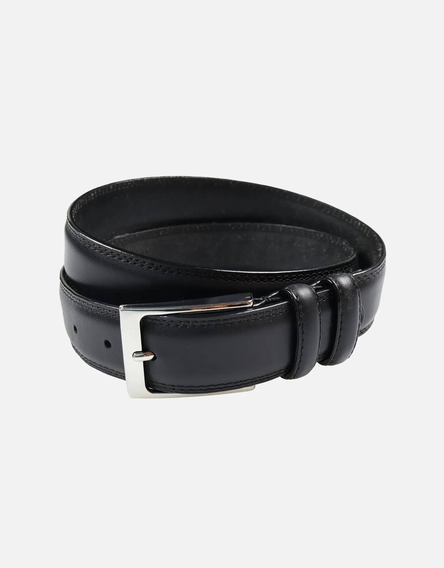 Classic Leather Belt in Black