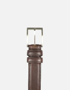 Classic Leather Belt in Brown