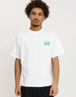Cote D'Azur Tee in Blanc