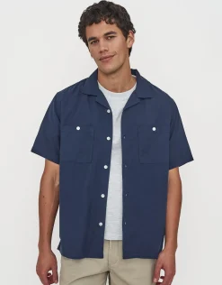 Cromwell Short Sleeve Shirt in Slate