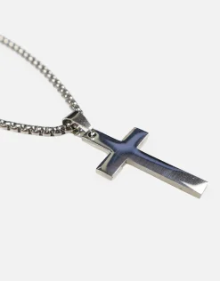 Cross Pendant Chain in Gold